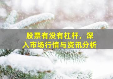 股票杠杆交易解析：高收益与高风险并存的市场投资策略