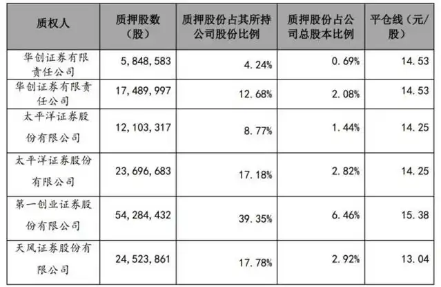股权质押平仓风险_股票杠杆_A股市场股权质押比例