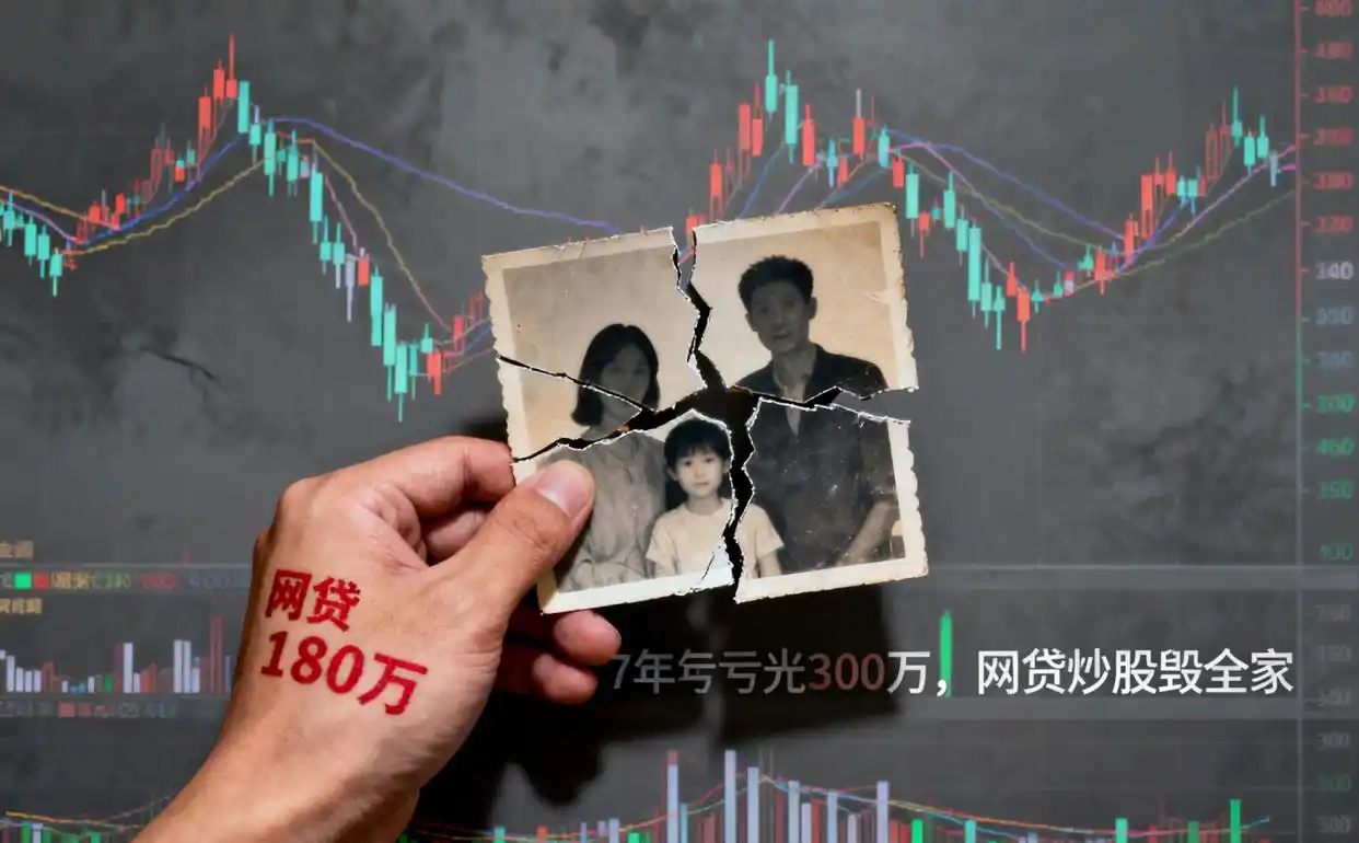 借钱炒股7年倾家荡产：别拿全家性命赌暴富