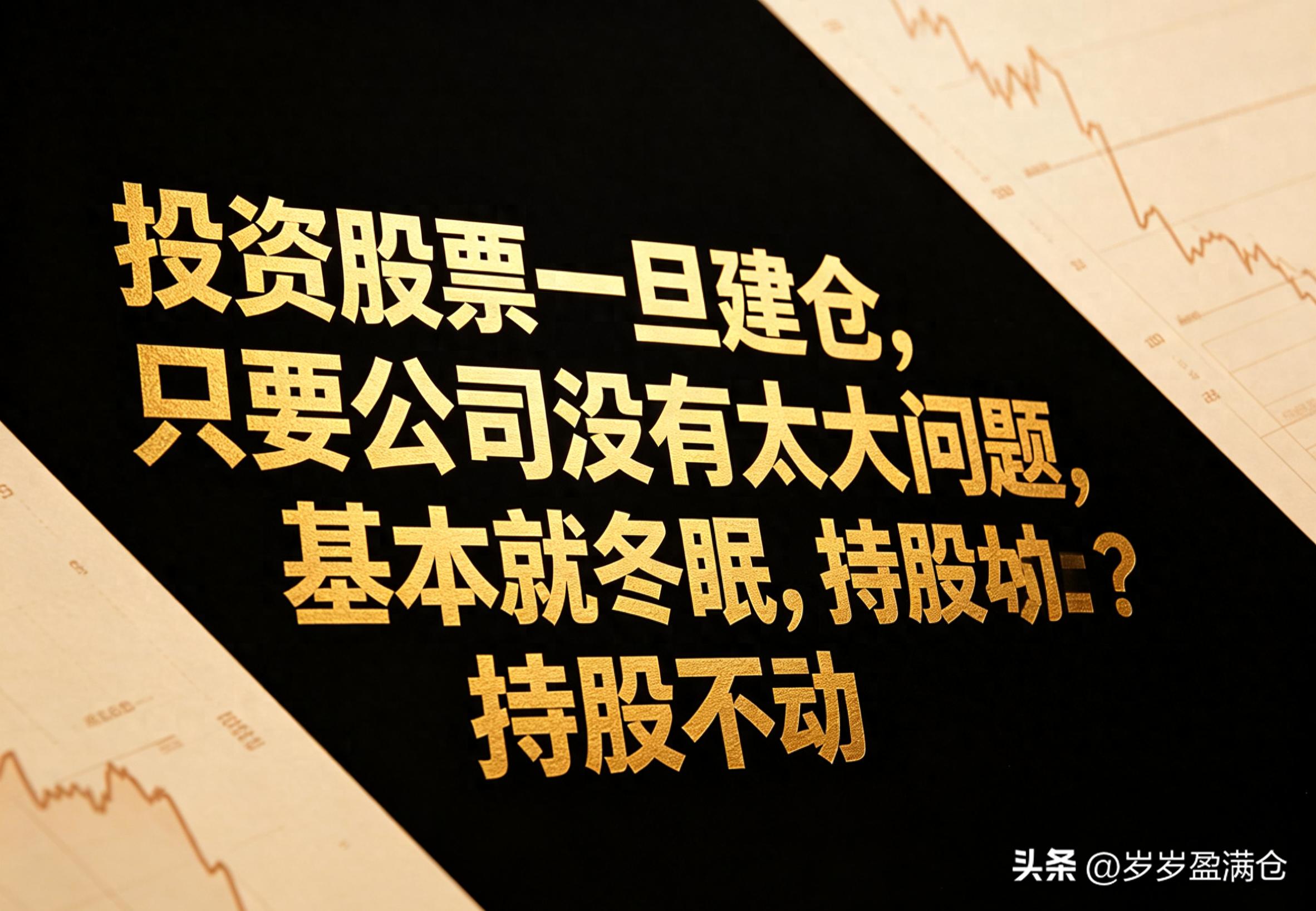 股票投资别再频繁买卖，冬眠持股才是散户赚大钱的真相